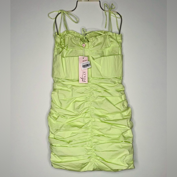 Oh Polly Mini Dress -NEW WITH TAG🏷️ -Super flattering - Perfect Condition - 8US - Picture 5 of 11